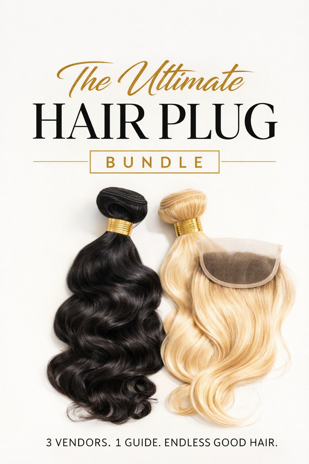 3 Hair Vendor Bundle Plug 🔌